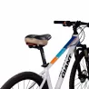 Bicycle saddle with warning lightSaddles