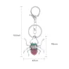 Crystal scorpion - keychainKeyrings