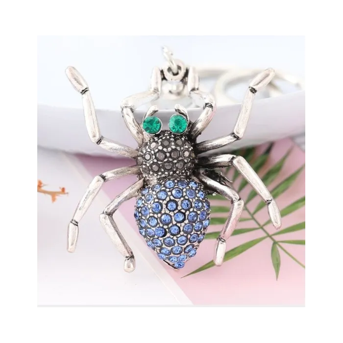Crystal scorpion - keychainKeyrings