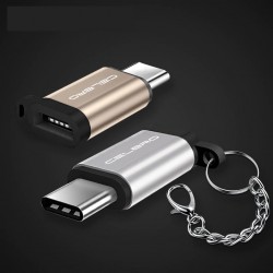 USB 3.1 Type C Adapter Cable - Micro USB Female to Type C MaleCables