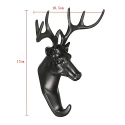 Deer head - wall hook - hangerCandles & Holders