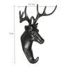 Deer head - wall hook - hangerCandles & Holders