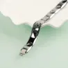 Magnetic Tungsten steel bracelet high polished - UnisexBracelets
