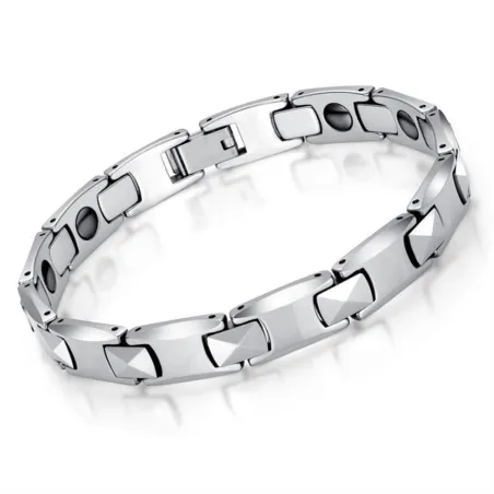 Magnetic Tungsten steel bracelet high polished - UnisexBracelets