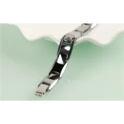 Magnetic Tungsten steel bracelet high polished - UnisexBracelets