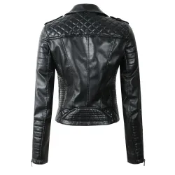 Soft leather jacket with zippersJackets