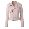 Soft leather jacket with zippersJackets