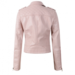 Soft leather jacket with zippersJackets