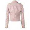 Soft leather jacket with zippersJackets