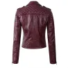 Soft leather jacket with zippersJackets