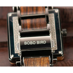 Sandalwood quartz modern watchWatches