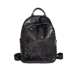 Glitter backpack with color changing sequinsBackpacks
