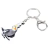 Acrylic parrot - keychainKeyrings