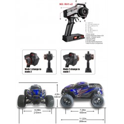 REMO 1635 1/16 2.4G 4WD - waterproof - brushless off road monster truck - RC car