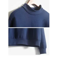 Warm velvet sweatshirt with long sleeveHoodies & Jumpers