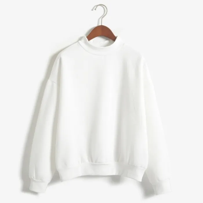 Warm velvet sweatshirt with long sleeveHoodies & Jumpers