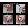 Metal flint match lighter - camping - emergency fire starter - 1500 timesSurvival tools