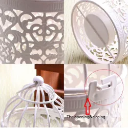 Moroccan lantern - vintage hanging candle holderCandles & Holders