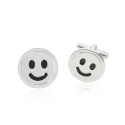 Smiling face - cufflinksCufflinks