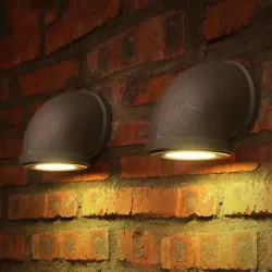 Iron pipe - wall mounted lampWall lights