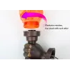 Retro hand with torch - wall lampWall lights