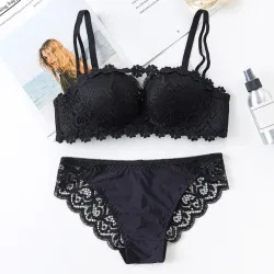 Sexy bra & panties - push up - lace setLingerie