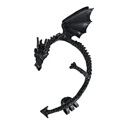 Gothic & punk earring with dragonEarrings