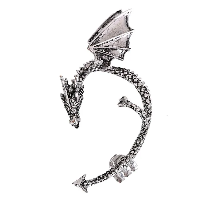 Gothic & punk earring with dragonEarrings
