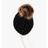 Warm winter wool hat with pom pomHats & Caps