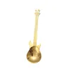 Stainless steel teaspoon with guitar for tea & coffee & dessertsCutlery
