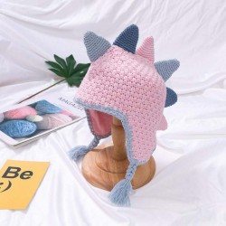Small dinosaur - handmade winter hat for kids